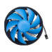 Кулер Deepcool Archer Bigpro Soc-AM5/AM4/1151/1200 черный/синий 4-pin 24-30dB Al+Cu 125W 380gr Ret (DP-MCAC-ABGP) [DP-MCAC-ABGP]