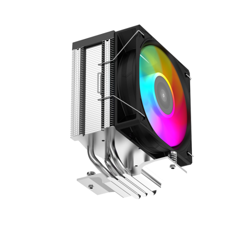 Кулер для процессора/ CPU Cooler SAMA X30L (180W, 4-pin PWM, 133.5mm, 3x6mm, ARGB, 1x100mm, 50.1CFM, 35.2dBA, 2600RPM, S: 1851/1700/1200/115X, AM5/AM4, silver)