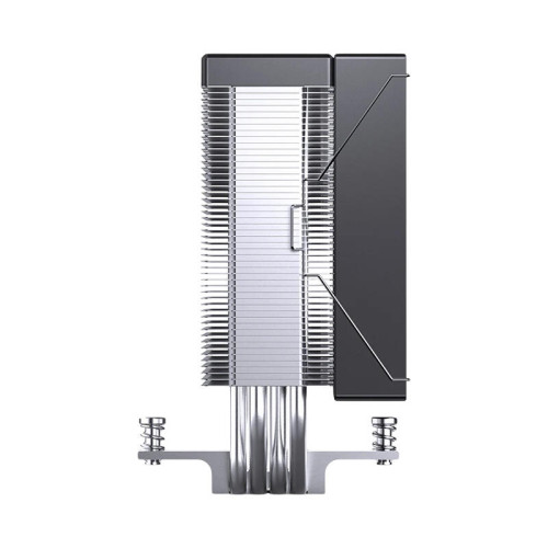 Кулер для процессора/ CPU Cooler JONSBO CB40 ARGB (225W, 4-pin PWM, 153.5mm, Al/Cu, 4x6mm, ARGB, 1x120mm, 77.07CFM, 35.4dBA, 1800RPM, S: 1851/1700/1200/115X, AM4/AM5 Black)