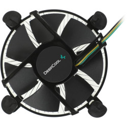 Кулер Deepcool CK-11509 Soc-1151/1200 черный 3-pin 27dB Al 65W 147gr Ret (DP-ICAP-11509) [DP-ICAP-11509]