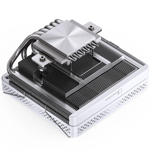 Кулер для процессора/ CPU Cooler JONSBO HP-600 (210W, 4-pin PWM, 66mm, Al/Cu, 6x6mm, ARGB, 1x120mm, 61.51CFM, 37.2dBA, 1800RPM, S: 1700/1200/115X, AM4/AM5 White)