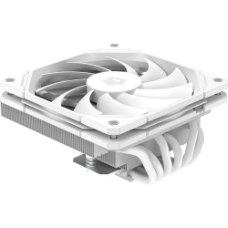 Кулер для процессора/ CPU Cooler ID-COOLING IS-67-XT WHITE (150W, 4-pin PWM, 67mm, Al/Cu, 6x6mm, 1x120mm, 67.58CFM, 32.3dBA, 2200RPM, S: 1851/1700/1200/115X, AM5/AM4, White)