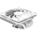 Кулер для процессора/ CPU Cooler ID-COOLING IS-67-XT WHITE (150W, 4-pin PWM, 67mm, Al/Cu, 6x6mm, 1x120mm, 67.58CFM, 32.3dBA, 2200RPM, S: 1851/1700/1200/115X, AM5/AM4, White)