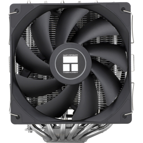 Кулер для процессора/ CPU Cooler Thermalright Peerless Assassin 120 SE Extrem (4-pin PWM, 154mm, Al/Cu, 6x6mm, 2x120mm, 82CFM, 29.6dBA, 1850RPM, S: 1851, 1700, 1200, 115X, AM5, AM4, black, silver)