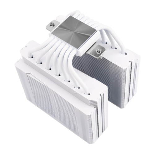 Кулер для процессора/ CPU Cooler Thermalright Frost Tower 140 (4-pin PWM, 158mm, Al/Cu, 7x6mm, 1x120mm+1x140mm, 85.35/120CFM, 33.3/36.25dBA, 2400/1850RPM, S: 1851/1700/1200/115X/2011/2066, AM5/AM4, white)