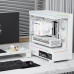 Кулер для процессора/ CPU Cooler Thermalright Peerless Assassin 140 Digital White (4-pin PWM, 165mm, Ni/Cu, 6x6mm, 1x120mm + 1x140mm, 82.CFM, 29.6dBA, 1850RPM, S: 1200, 1700, 1851, 115X, 2011, 2066, AM4, AM5, white)