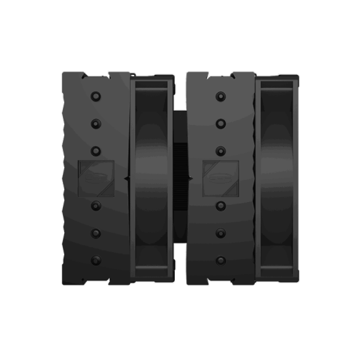 Кулер для процессора/ CPU Cooler PCCooler RT620 ARGB BK (250W, 4-pin PWM, 157mm, Al/Cu, 6x6mm, 2x120mm, 73.32CFM, 34.9dBA, 2200RPM, S: 1851/1700/1200/115X, AM5/AM4, black)