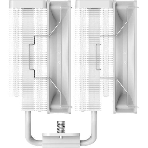 Кулер для процессора/ CPU Cooler Ocypus Delta A62 WH ARGB (260W, 4-pin PWM, 156mm, Al/Cu, 6x6mm, ARGB, 2x120mm, 73CFM, 29dBA, 2000RPM, S: 1851/1700/1200/115X, AM5/AM4, white)