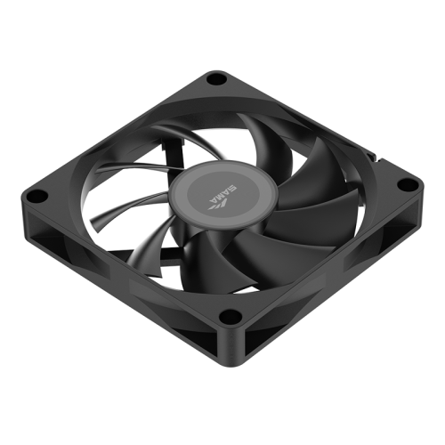 Кулер для процессора/ CPU Cooler SAMA U40 (130W, 4-pin PWM, 47mm, 4x6mm, 1x90mm, 38.18CFM, 34dBA, 2800RPM, S: 1851/1700/1200/115X, AM5/AM4, black)