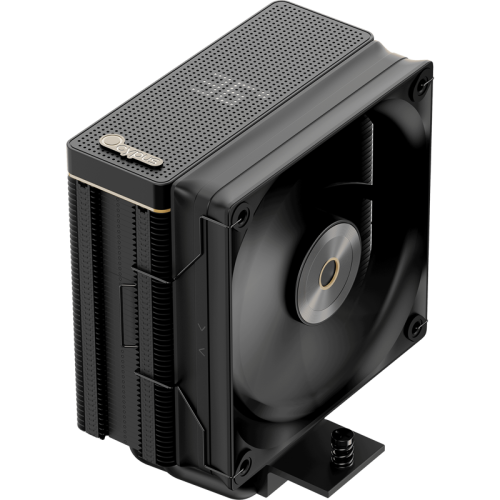 Кулер для процессора/ CPU Cooler Ocypus Iota A40 BK (220W, 4-pin PWM, LED temp., 156.7mm, Al/Cu, 4x6mm, 1x120mm, 77CFM, 29dBA, 2000RPM, S: 1851/1700/1200/115X, AM5/AM4, black)