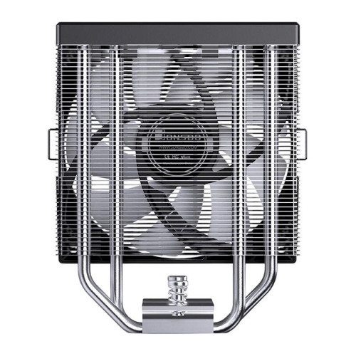 Кулер для процессора/ CPU Cooler JONSBO CB40 ARGB (225W, 4-pin PWM, 153.5mm, Al/Cu, 4x6mm, ARGB, 1x120mm, 77.07CFM, 35.4dBA, 1800RPM, S: 1851/1700/1200/115X, AM4/AM5 Black)