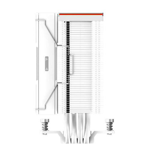 Кулер для процессора/ PCCooler RZ400 V2 WH (230W, 4-pin PWM, 155mm, Al/Cu, 4x6mm, 1x120mm, 86.73CFM, 32dBA, 2200RPM, S: 1851/1700/1200/115X, AM5/AM4, black)