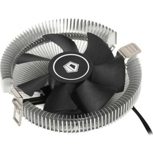 Кулер ID-Cooling DK-01T Soc-AM5/AM4/1200/1700/1851 черный 3-pin 24dB Al 95W 195gr Ret [DK-01T]