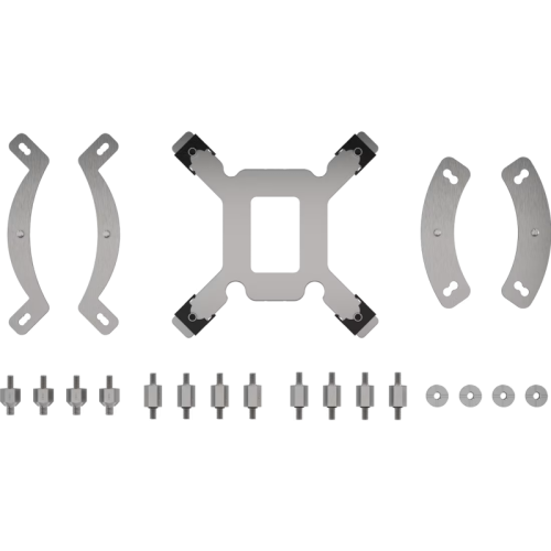 Кулер для процессора/ CPU Cooler Corsair A115 Twin Tower (270W, 4-pin PWM, 165mm, Al/Cu, 6x6mm, 2x140mm, 84.5CFM, 33.9dBA, 1600RPM, S: 1851/1700/1200/115X, AM5/AM4, black)