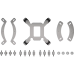 Кулер для процессора/ CPU Cooler Corsair A115 Twin Tower (270W, 4-pin PWM, 165mm, Al/Cu, 6x6mm, 2x140mm, 84.5CFM, 33.9dBA, 1600RPM, S: 1851/1700/1200/115X, AM5/AM4, black)