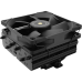 Кулер для процессора/ CPU Cooler Thermalright SI-100 Black (4-pin PWM, 74.8mm, Ni/Cu, 6x6mm, 1x120mm, 72.37CFM, 27.7dBA, 2000RPM, S: 1851/1700/1200/20XX/115X, AM5/AM4, black)
