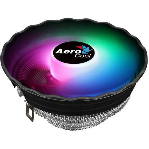 Кулер Aerocool Air Frost Plus RGB Soc-AM5/AM4/1200/1700/1851 черный 3-pin 24dB Al 110W 360gr Ret (AIR FROST PLUS FRGB 3P) [AIR FROST PLUS FRGB 3P]