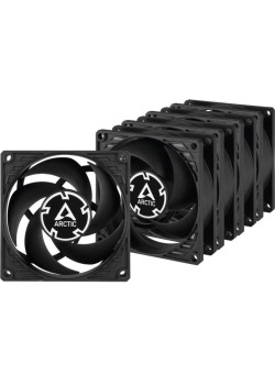 Вентилятор Arctic Cooling Вентилятор корпусной ARCTIC P8 Value Pack (Black/Black) (5pc)  (ACFAN00153A) (702065)