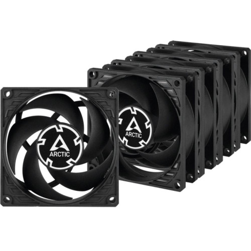 Вентилятор Arctic Cooling Вентилятор корпусной ARCTIC P8 Value Pack (Black/Black) (5pc)  (ACFAN00153A) (702065)