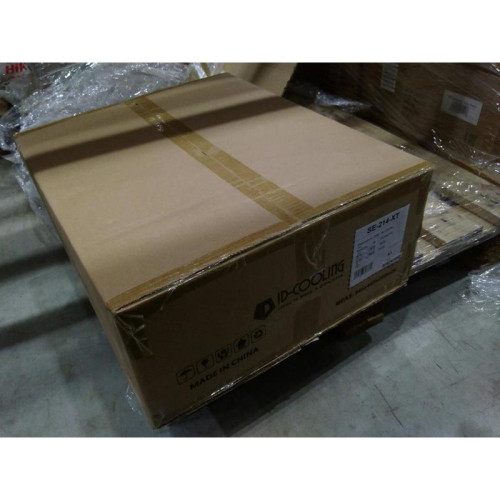 Кулер ID-Cooling SE-214-XT RGB Soc-AM5/AM4/1200/1700/1851 черный/белый 4-pin 16-27dB Al+Cu 180W 810gr Ret [SE-214-XT]
