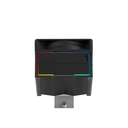 Кулер для процессора/ CPU Cooler SAMA X40L (200W, 4-pin PWM, 133.5mm, 4x6mm, ARGB, 1x100mm, 50.1CFM, 35.2dBA, 2600RPM, S: 1851/1700/1200/115X, AM5/AM4, silver)