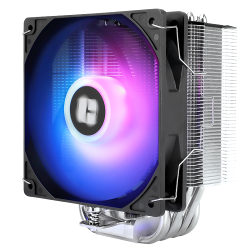 Устройство охлаждения(кулер) Thermalright Burst Assassin 120 SE ARGB Soc-AM5/AM4/1200/1700/1851 серебристый/черный 4-pin 25.6dB Al+Cu 510gr Ret (BA120-SE-ARGB)