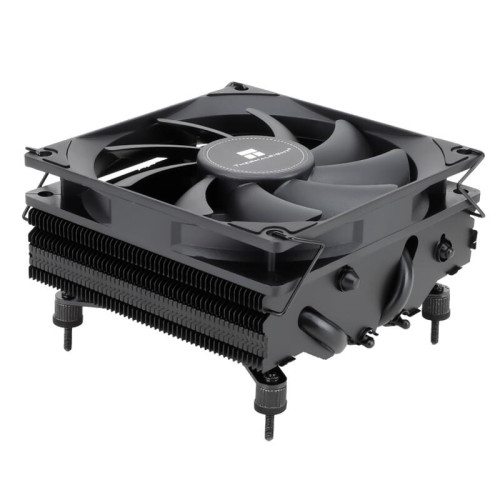 Кулер для процессора/ CPU Cooler Thermalright AXP-90 X47 Black (4-pin PWM, 32mm, Ni/Cu, 4x6mm, 1x92mm, 42.58CFM, 22.4dBA, 2700RPM, S: 1851/1700/1200/115X, AM5/AM4, black)