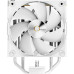Кулер для процессора/ CPU Cooler Ocypus Iota A40 WH (220W, 4-pin PWM, LED temp., 156.7mm, Al/Cu, 4x6mm, 1x120mm, 77CFM, 29dBA, 2000RPM, S: 1851/1700/1200/115X, AM5/AM4, white)