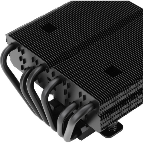 Кулер для процессора/ CPU Cooler Thermalright SI-100 Black (4-pin PWM, 74.8mm, Ni/Cu, 6x6mm, 1x120mm, 72.37CFM, 27.7dBA, 2000RPM, S: 1851/1700/1200/20XX/115X, AM5/AM4, black)