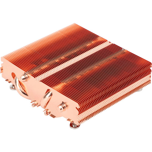 Кулер для процессора/ CPU Cooler Thermalright AXP-90 X47 Full (4-pin PWM, 32mm, Cu/Cu, 4x6mm, 1x92mm, 42.58CFM, 22.4dBA, 2700RPM, S: 1851/1700/1200/115X, AM5/AM4, orange, red)