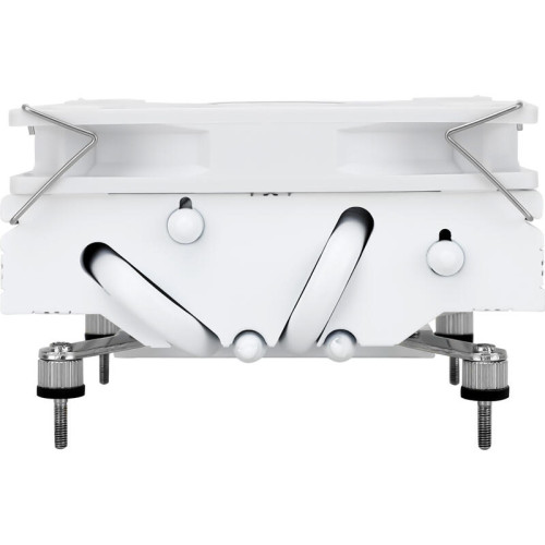 Кулер для процессора/ CPU Cooler Thermalright AXP-90 X47 White (4-pin PWM, 32mm, Ni/Cu, 4x6mm, 1x92mm, 42.58CFM, 22.4dBA, 2700RPM, S: 1851/1700/1200/115X, AM5/AM4, white)