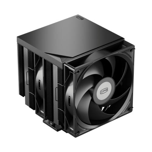 Кулер для процессора/ CPU Cooler PCCooler RT720 TC BK (270W, 4-pin PWM, 157.5mm, Al/Cu, 7x6mm, 2x120mm, 73.32CFM, 34.9dBA, 2200RPM, S: 1851/1700/1200/115X, AM5/AM4, black)