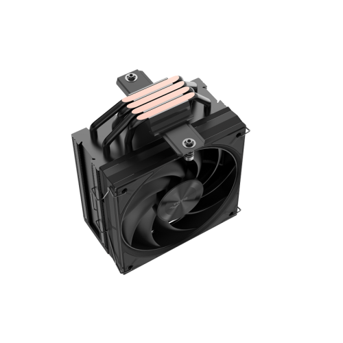 Кулер для процессора/ CPU Cooler SAMA A40 (240W, 4-pin PWM, 152mm, 4x6mm, 1x120mm, 78CFM, 29dBA, 2200RPM, S: 1851/1700/1200/115X, AM5/AM4, black)