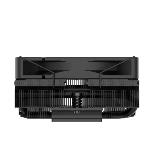 Кулер для процессора/ CPU Cooler SAMA U40 (130W, 4-pin PWM, 47mm, 4x6mm, 1x90mm, 38.18CFM, 34dBA, 2800RPM, S: 1851/1700/1200/115X, AM5/AM4, black)
