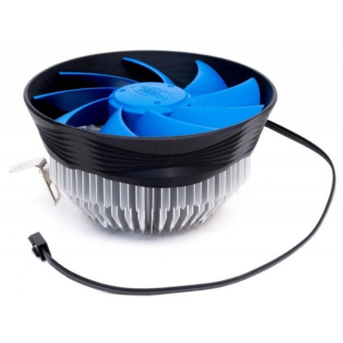 Кулер Deepcool Archer Bigpro Soc-AM5/AM4/1151/1200 черный/синий 4-pin 24-30dB Al+Cu 125W 380gr Ret (DP-MCAC-ABGP) [DP-MCAC-ABGP]