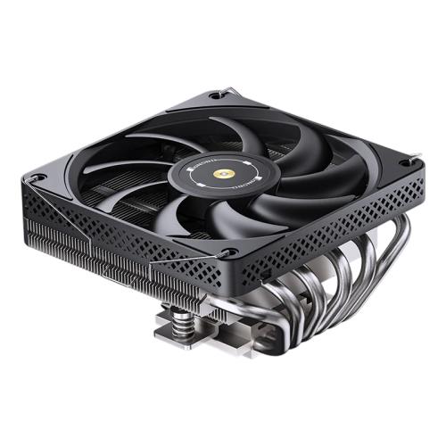 Кулер для процессора/ CPU Cooler JONSBO HP-600 (210W, 4-pin PWM, 66mm, Al/Cu, 6x6mm, 1x120mm, 61.51CFM, 37.2dBA, 1800RPM, S: 1700/1200/115X, AM4/AM5 Black)