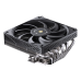 Кулер для процессора/ CPU Cooler JONSBO HP-600 (210W, 4-pin PWM, 66mm, Al/Cu, 6x6mm, 1x120mm, 61.51CFM, 37.2dBA, 1800RPM, S: 1700/1200/115X, AM4/AM5 Black)