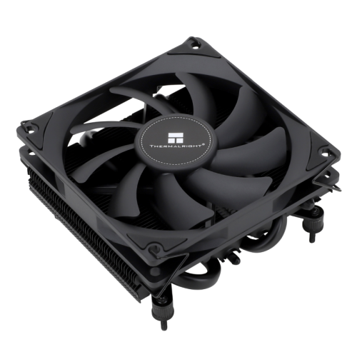 Кулер для процессора/ CPU Cooler Thermalright AXP-90 X36 Black (4-pin PWM, 21mm, Ni/Cu, 4x6mm, 1x92mm, 42.58CFM, 22.4dBA, 2700RPM, S: 1851/1700/1200/115X, AM5/AM4, black)