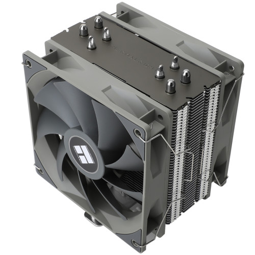 Кулер для процессора/ CPU Cooler Thermalright Assassin Spirit 120 V2 PLUS (4-pin PWM, 154mm, Al/Cu, 4x6mm, 2x120mm, 66.17/58CFM, 25.6dBA, 1500RPM, S: 1851/1700/1200/115X, AM5/AM4, silver, black, grey) Кулер для процессора/ CPU Cooler Thermalright Assassin Spirit 120 V2 PLUS (4-pin PWM, 154mm, Al/Cu, 4x6mm, 2x120mm, 66.17/58CFM, 25.6dBA, 1500RPM, S: 1851/1700/1200/115X, AM5/AM4, silver, black, grey)