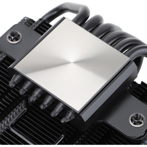 Кулер для процессора/ CPU Cooler Thermalright AXP-120 X67 Black Argb (4-pin PWM, 52mm, Ni/Cu, 6x6mm, ARGB, 1x120mm, 59CFM, 26.1dBA, 1800RPM, S: 1851/1700/1200/115X, 2011, 2066, AM5/AM4, black)