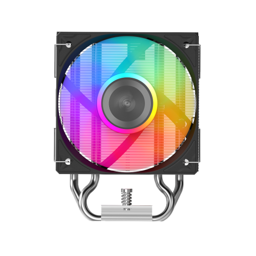 Кулер для процессора/ CPU Cooler SAMA X40L (200W, 4-pin PWM, 133.5mm, 4x6mm, ARGB, 1x100mm, 50.1CFM, 35.2dBA, 2600RPM, S: 1851/1700/1200/115X, AM5/AM4, silver)