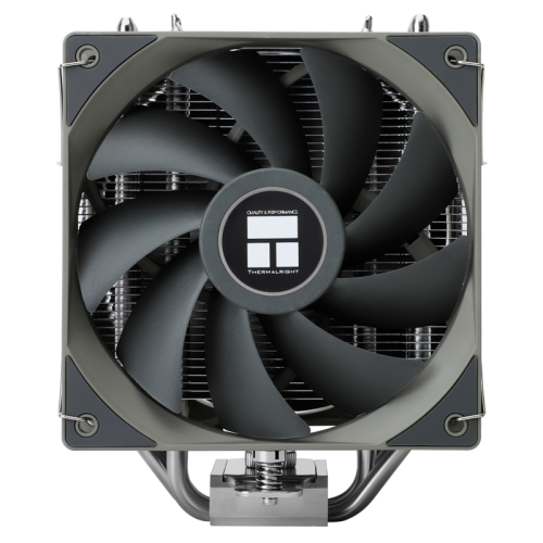 Кулер для процессора/ CPU Cooler Thermalright Assassin Spirit 120 V2 PLUS  (4-pin PWM, 154mm, Al/Cu, 4x6mm, 2x120mm, 66.17/58CFM, 25.6dBA, 1500RPM, S: 1851/1700/1200/115X, AM5/AM4, silver, black, grey)