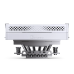 Кулер для процессора/ CPU Cooler JONSBO HP-600 (210W, 4-pin PWM, 66mm, Al/Cu, 6x6mm, ARGB, 1x120mm, 61.51CFM, 37.2dBA, 1800RPM, S: 1700/1200/115X, AM4/AM5 White)