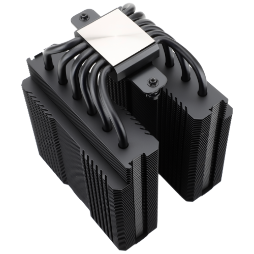 Кулер для процессора CPU Cooler Thermalright Peerless Assassin 120 Black (4-pin PWM, 157mm, Ni/CU, 6x6mm, 2x120mm, 66.17CFM, 25.6dBA, 1550RPM, S: 1700, 1200, 20XX, 115X, AM5, AM4)