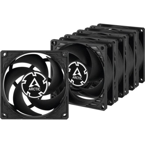 Вентилятор корпусной ARCTIC Cooling P8 PWM PST Value Pack (Black/Black) - retail (ACFAN00154A) (702072)