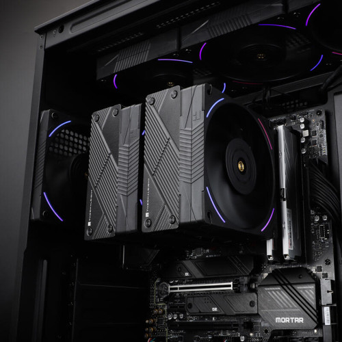 Кулер для процессора/ Кулер для процессора Thermalrigh Phantom Spirit 120 EVO, высота 157мм, 2150 об/мин, 27 дБ, 69 CFM, 4-Pin (PWM Fan connector) Кулер для процессора/ Кулер для процессора Thermalrigh Phantom Spirit 120 EVO, высота 157мм, 2150 об/мин, 27 дБ, 69 CFM, 4-Pin (PWM Fan connector)