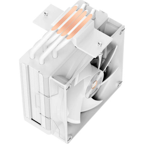 Кулер для процессора/ CPU Cooler Ocypus Delta A40 WH ARGB (220W, 4-pin PWM, 156.7mm, Al/Cu, 4x6mm, ARGB, 1x120mm, 73CFM, 29dBA, 2000RPM, S: 1851/1700/1200/115X, AM5/AM4, white)