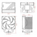 Вентилятор Cooler ID-Cooling FROZN A610 BLACK 250W/ Intel 1700, 12*, 115*, AMD AM5, AM4/ Screws Вентилятор Cooler ID-Cooling FROZN A610 BLACK 250W/ Intel 1700, 12*, 115*, AMD AM5, AM4/ Screws