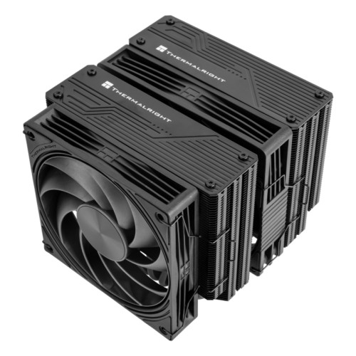 Кулер для процессора/ CPU Cooler Thermalright Frost Tower 140 (4-pin PWM, 158mm, Al/Cu, 7x6mm, 1x120mm+1x140mm, 85.35/120CFM, 33.3/36.25dBA, 2400/1850RPM, S: 1851/1700/1200/115X/2011/2066, AM5/AM4, black)