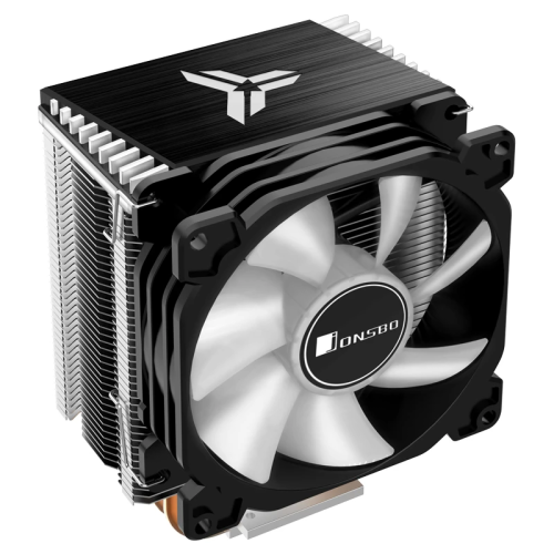 Кулер для процессора/ CPU Cooler JONSBO CR-1400 ARGB (160W, 4-pin PWM, 126mm, Al/Cu, 4x6mm, ARGB, 1x92mm, 36.0CFM, 30.5dBA, 2300RPM, S: 1700/1200/115X, AM4/AM5 Black)